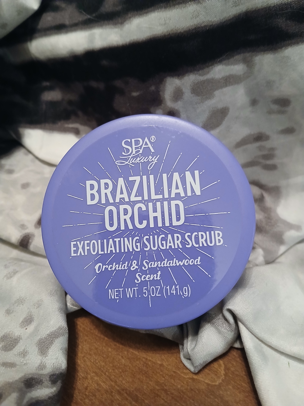 Brazilian Orchid Exfoliating Sugar Scrub - Purple